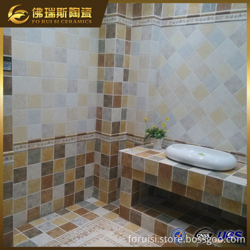 Item:FS33006 bathroom floor rustic ceramic floor tile price 100x100